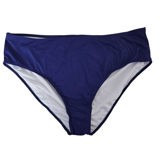 Tempt Me Womens Two Piece Tankini Swimsuit Plus Size 22W One Shoulder Beach Pool - Picture 5 of 11